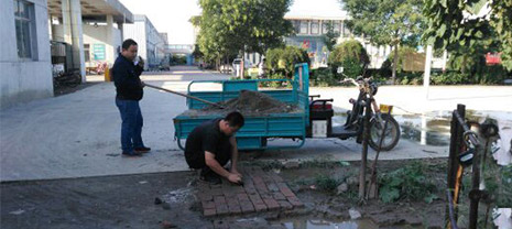 心懷感恩  默默付出的華能中天家人