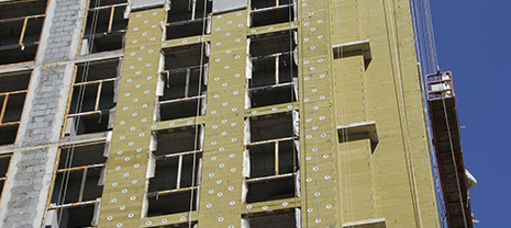 華能中天集團(tuán)建筑節(jié)能外墻巖棉保溫系統(tǒng)