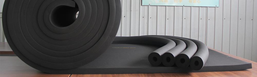 華能中天的橡塑保溫板和橡塑保溫管